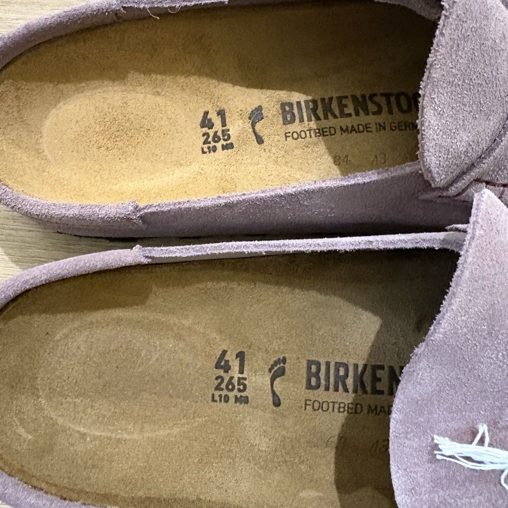 Birkenstock Naples Wrapped Clogs - Faded Purple - Picture 5 of 5